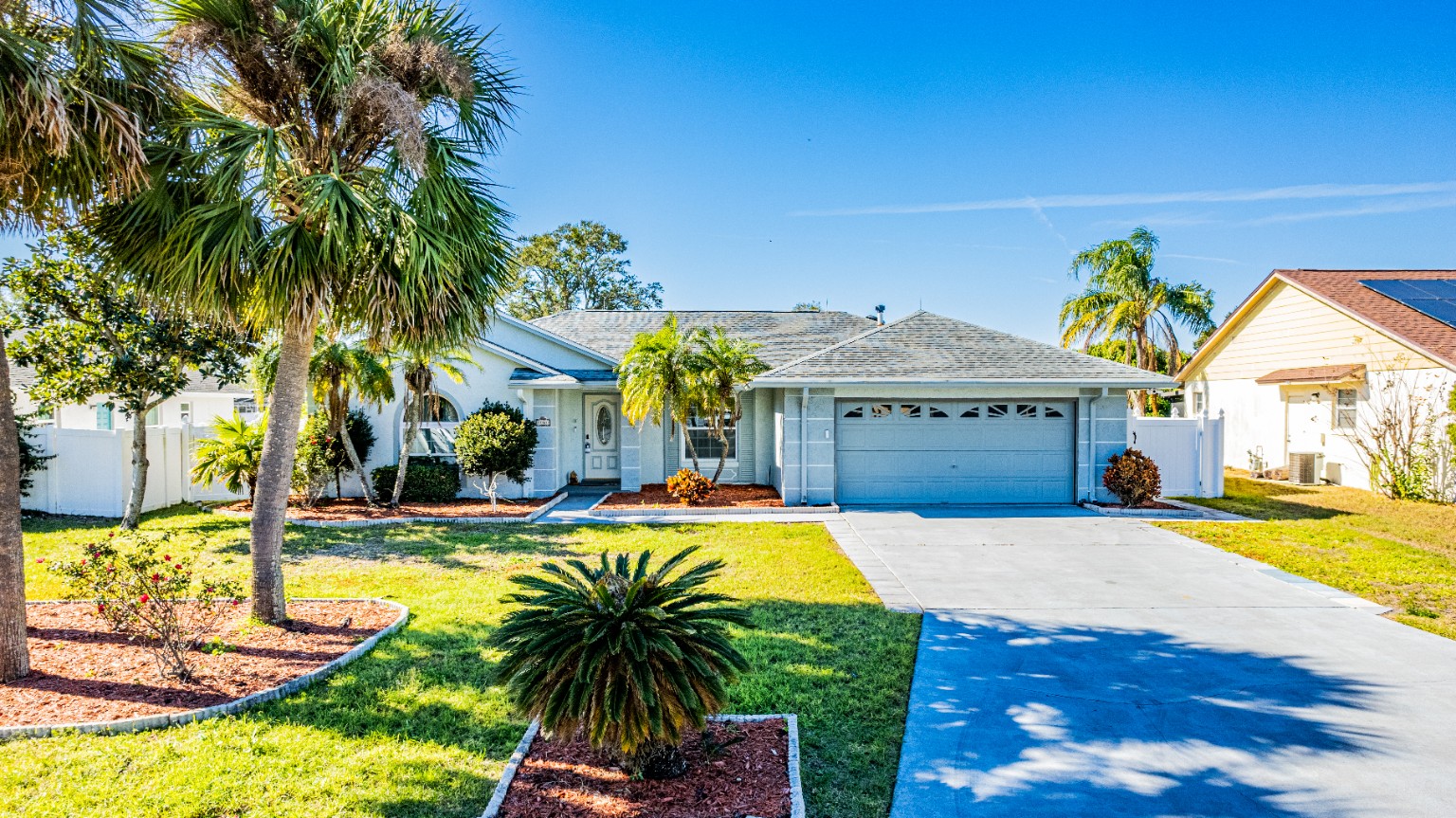 Front exterior of the vacation home